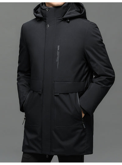 Chaqueta Térmica Acolchada de Algodón con Forro Desmontable para Hombre - Image 16
