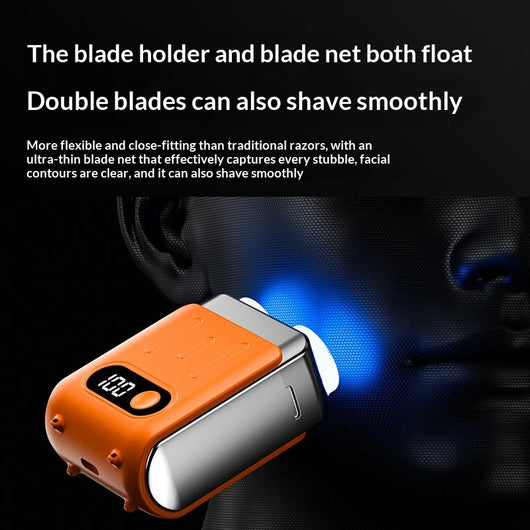Afeitadora Eléctrica Mini Doble Cabezal - Image 4
