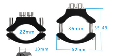 Soporte Aluminio para Faro LED Moto y Vehículos Eléctricos - Image 8