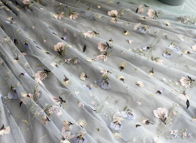 Falda Drapeada Multicapa con Malla Elegante para Mujer - Image 10