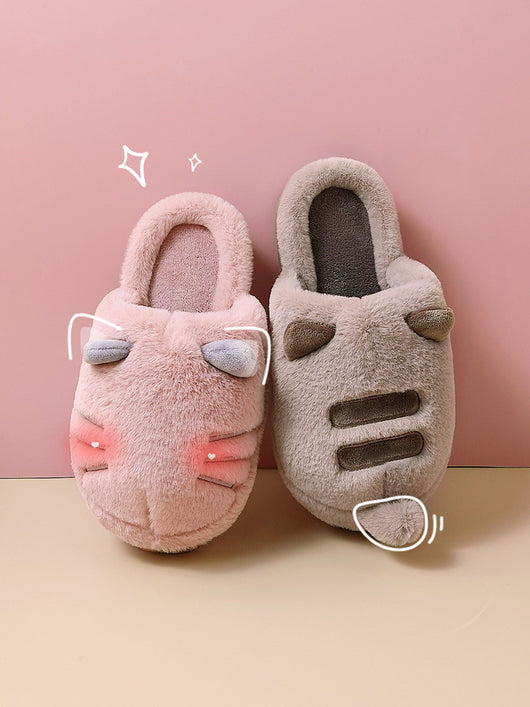 Pantuflas de Algodón con Suela Gruesa - Calidez y Confort para Casa - Image 5