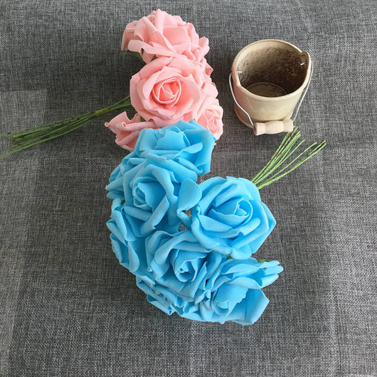 Ramo de 10 Rosas Artificiales PE Premium - Image 16