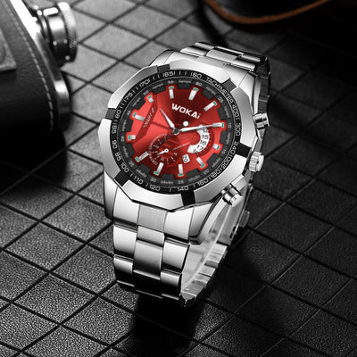 Reloj de Pulsera Calendario Acero Inoxidable - Image 19