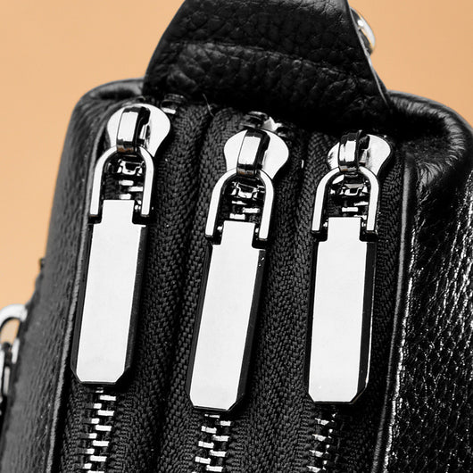 Bolso Bandolera de Cuero Genuino para Mujer - Diseño Monocapa Elegante - Image 17