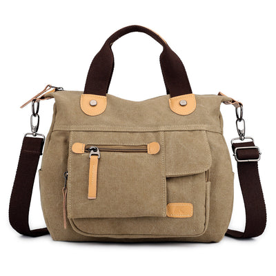 Bolsa de Lona Retro Casual para Mujer - Image 9
