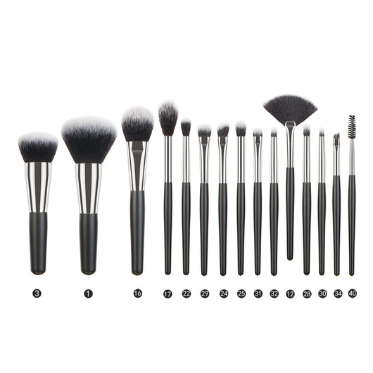Set Completo de Brochas de Maquillaje con Cerdas Naturales - Image 8