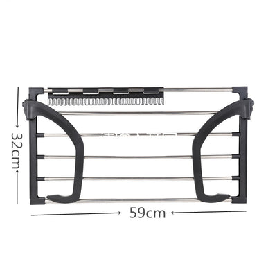 Secador de Ropa Portátil para Balcón y Ventana - Tendedero de Acero Inoxidable - Image 4