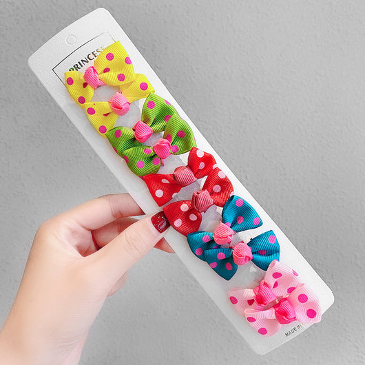 Pasador de Cabello Infantil con Moño - Accesorio Princesa para Flequillos - Image 19