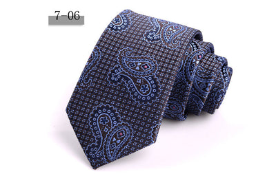 Corbata Formal Rayada de 7cm para Hombre - Elegancia Empresarial - Image 34