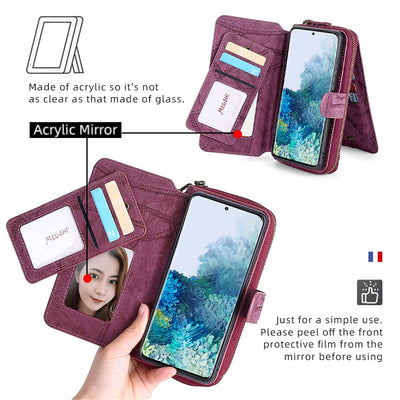 Funda de Cuero para Teléfono con Compartimentos para Tarjetas - Image 9