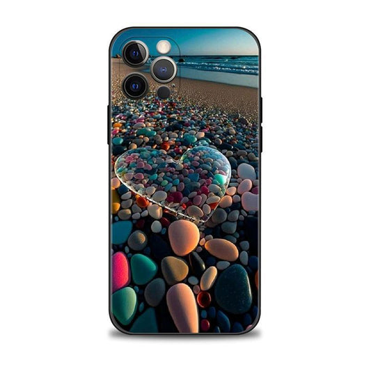 Funda Protectora para Celular Diseño Playa Resistente a Caídas - Image 15