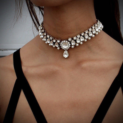 Collar Gargantilla Diosa del Océano con Cristales - Image 11