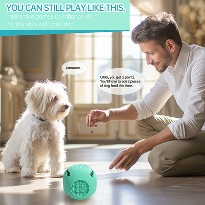 Pelota Interactiva para Perros y Gatos - Juguete Dispensador de Comida con Silicona Segura - Image 3