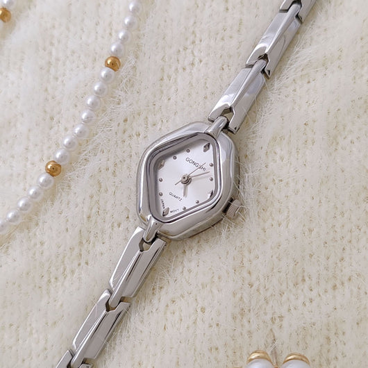 Reloj Pulsera Diamante Lujo Temperamento Resistente al Agua - Image 3