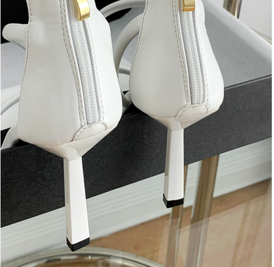 Sandalias Stiletto de Tacón Alto en Colores Sólidos para Mujer - Image 12