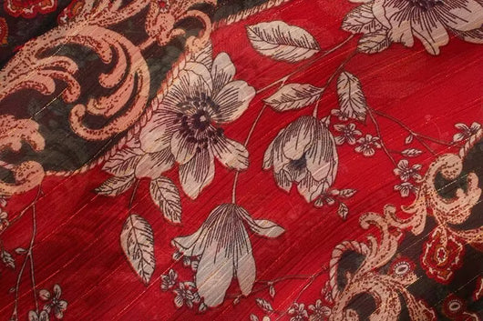 Blusa de Gasa con Hilo Dorado e Insertaciones de Cinta - Image 18