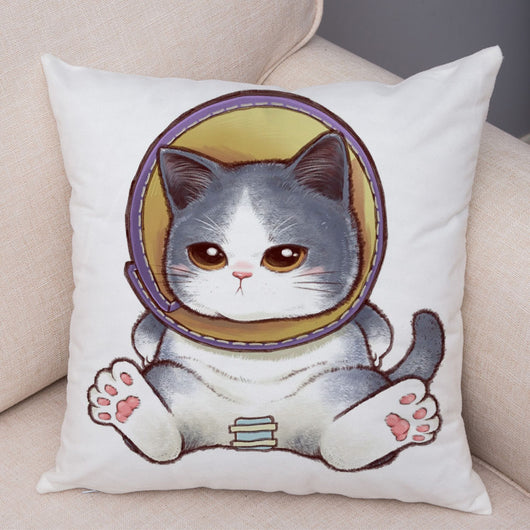 Funda de Almohada de Lino con Estampado Moderno para Sofá y Coche - Image 17