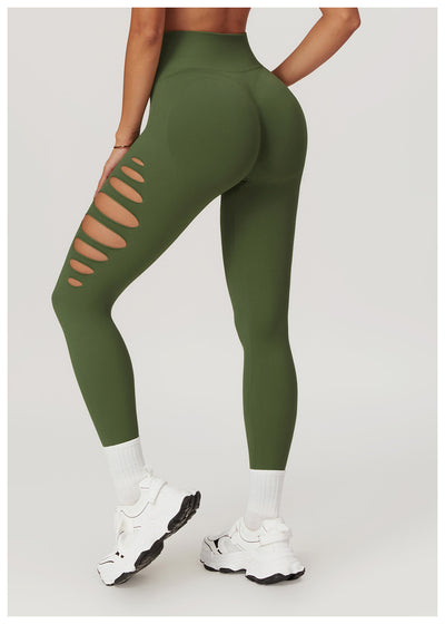 Leggins Deportivos Ajustados sin Costuras con Cintura Alta y Levantacaderas Efecto Melocotón - Image 16