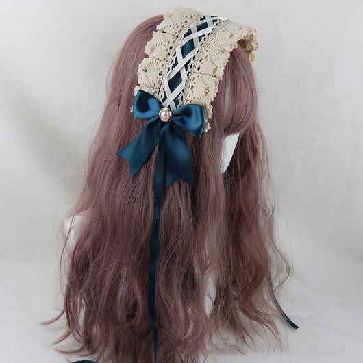 Diadema Lolita de Encaje Estilo Soft Girl Japonés - Image 15