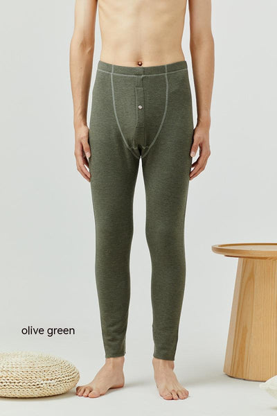 Pantalones Cálidos de Cachemira para Hombre con Forro de Terciopelo - Image 4