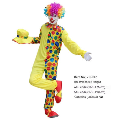 Disfraz de Payaso para Adultos y Niños - Traje Completo para Escenario - Image 17