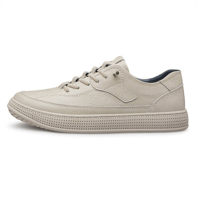 Zapatillas de Skate Casual Transpirables con Cuero Genuino - Image 3