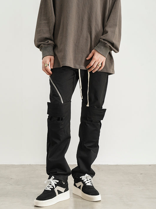 Pantalones Jogger Overol Casual con Cordón Ajustable - Image 10