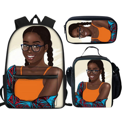 Mochila Escolar Multifuncional con Estampado Creativo para Niñas - Image 18