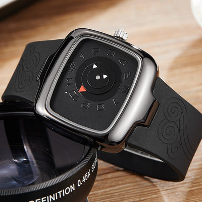 Reloj de Cuarzo para Mujer Elegante en Blanco y Negro - Image 9