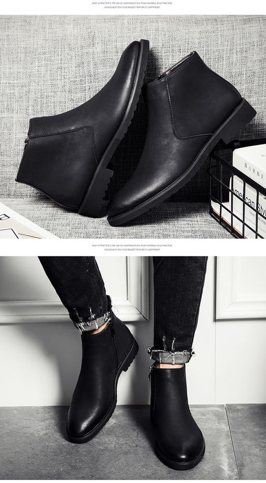 Botas Cortas Retro Coreanas - Image 11