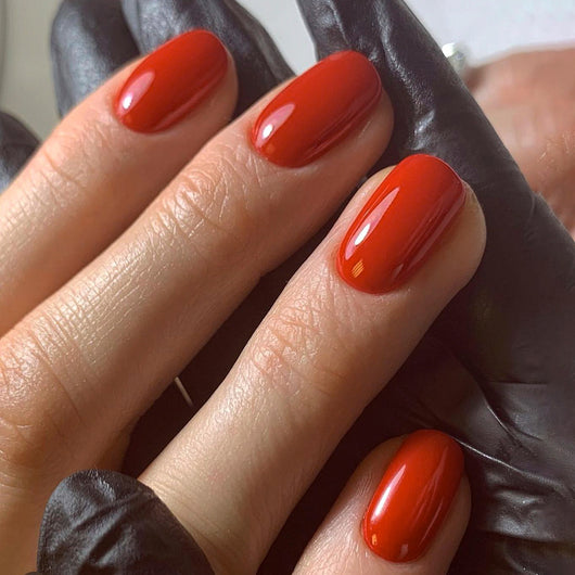 Uñas Postizas Cuadradas Cortas Color Sólido Clásico - Image 14