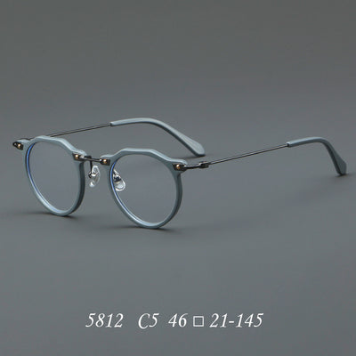 Gafas Retro Metal 5812 - Lentes Ópticas Estilo Vintage - Image 10