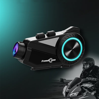 Sistema de Intercomunicador Bluetooth para Casco de Moto con Grabadora R3