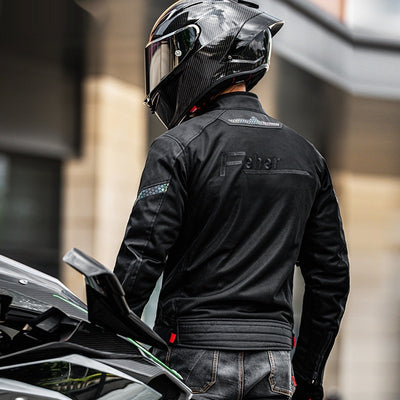 Chaqueta de Malla Transpirable para Motociclismo - Abrigo Deportivo para Hombre - Image 3