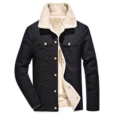 Chaqueta de Mezclilla Gruesa con Forro de Terciopelo para Invierno - Image 12