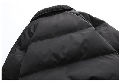 Abrigo Acolchado de Algodón con Solapa Americana para Hombre - Estilo Premium - Image 12