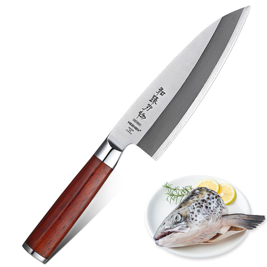 Cuchillo Profesional Hezhen 180mm para Filetear Pescado - Image 11