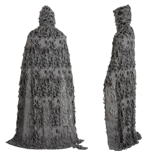 Capa Fantasma con Capucha para Adultos y Niños - Disfraz Festivo Halloween