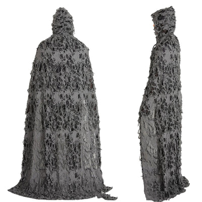 Capa Fantasma con Capucha para Adultos y Niños - Disfraz Festivo Halloween