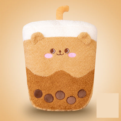 Calentador de Manos Peluche Osito Husky con Té de Leche - Image 9