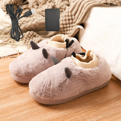 Calentador de Pies Eléctrico USB - Pantuflas Térmicas Portátiles - Image 2