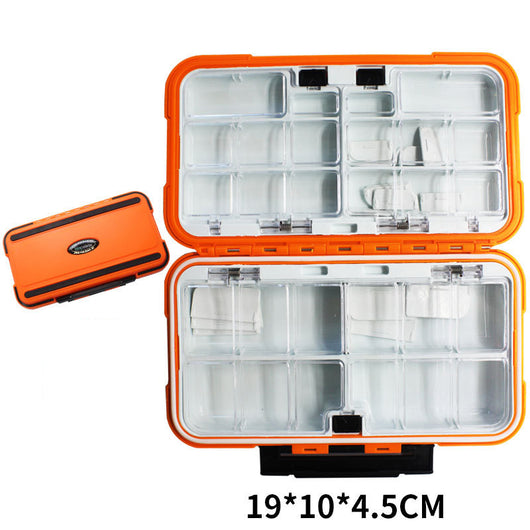 Caja Organizadora Doble Capa con Resorte para Pesca - Image 4