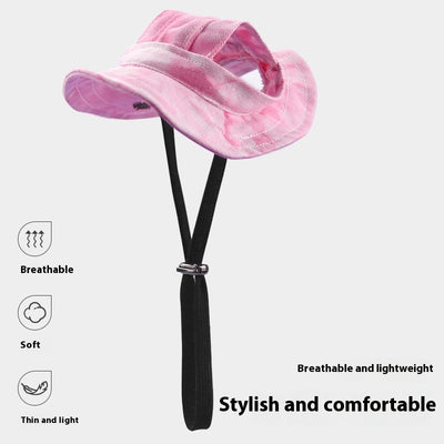 Gorro Pescador Protección Solar para Gatos - Ajustable con Protección de Orejas - Image 4