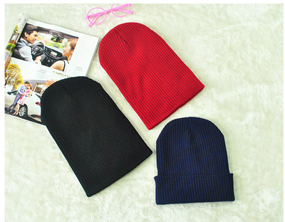Gorra Rayada Cálida Unisex - Colores Sólidos - Image 5