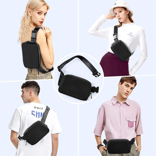 Bolsa Deportiva Cruzada Impermeable - Nylon Resistente para Actividades Outdoor