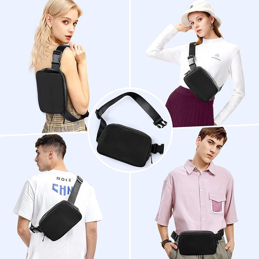 Bolsa Deportiva Cruzada Impermeable - Nylon Resistente para Actividades Outdoor