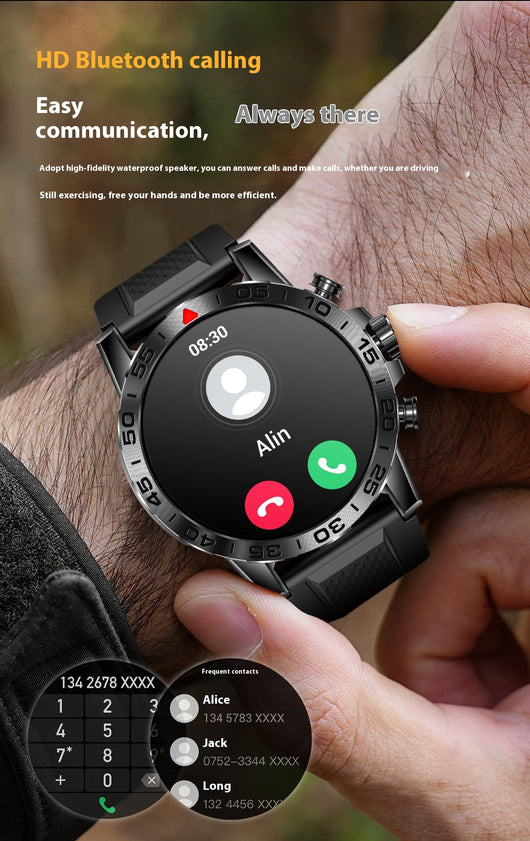 Reloj Inteligente con Llamadas Bluetooth, Monitoreo Cardíaco y Múltiples Deportes - Image 11