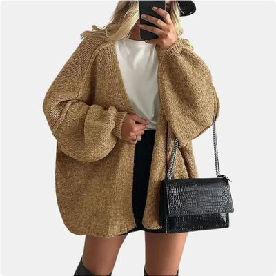 Abrigo Suéter Tejido Casual para Mujer - Image 10