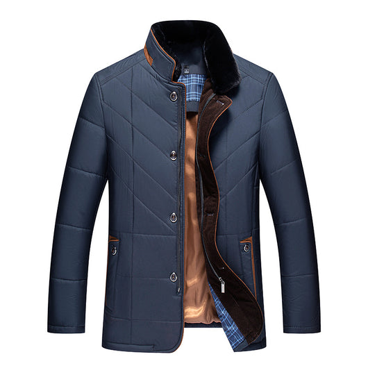 Abrigo Acolchado Térmico para Hombre Adulto - Chaqueta de Invierno con Algodón - Image 6