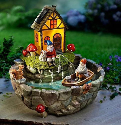 Adorno Solar Papá Noel en Bote - Image 3